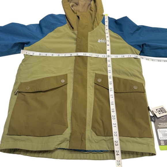 REI COOP Jacket Kids Medium 10-12 Timber Mountain Insulated Trail Camp Bike New - Picture 10 of 11